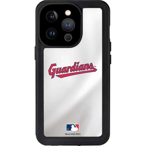 MLB Cleveland Guardians Home Jersey iPhone 15 Pro Waterproof Case